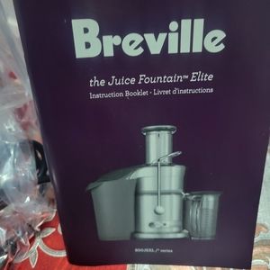 Breville the juice fountain  elite